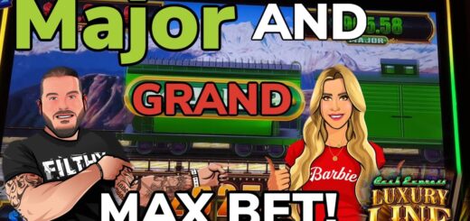 I GOT THE MAJOR JACKPOT TRAIN AND THE GRAND TRAIN ON LUXURY LINE