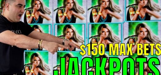 I Won JACKPOTS Betting $150 Max Bet On High Limit Slot Machine