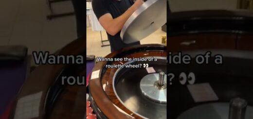 Inside of a Roulette Wheel! #Roulette #casino #casinoonline #lasvegas #vegas #gambling