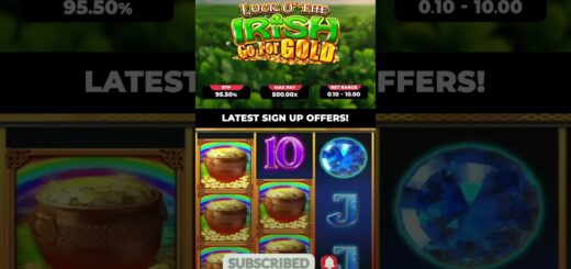 Luck O The Irish Slot ⚜️ GO for GOLD Teaser!