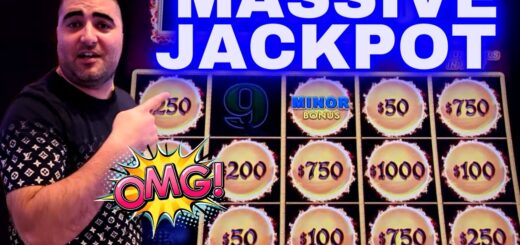 MASSIVE HANDPAY JACKPOT On High Limit Dragon Link Slot Machine