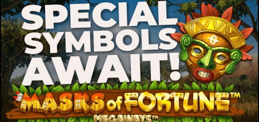 MEET Masks Of Fortune Megaways Slot! ? #NewSlotUK