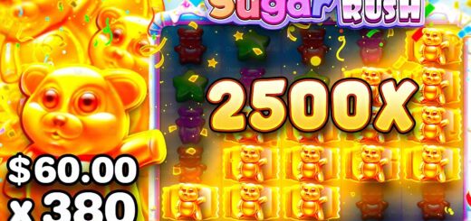 NEW BIGGEST 2500X WIN On SUGAR RUSH!! (UNBELIEVABLE CLUSTER)