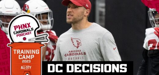 Nick Rallis, Arizona Cardinals confident in defensive competition; Colt McCoy doesn’t throw at camp