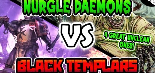 Nurgle Daemons VS Black Templars! | 10th Edition Battle Report | Warhammer 40,000