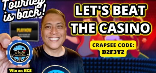 Play Live Craps against other Craps Players with your own $1500 Bankroll.  Crapsee Code: D2F3Y2
