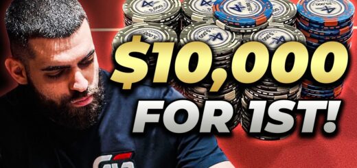 Playing For $10,000 Deep In The Poker Fever MAIN EVENT!