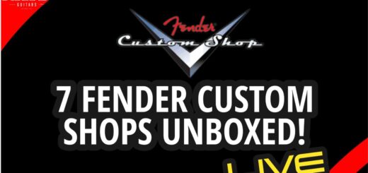 The Boys Unbox 7 Fender Custom Shop Guitars!