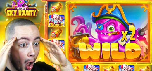 The MOST INSANE $10,000 WIN On New KRAKEN'S SKY BOUNTY SLOT!! (HUGE WILD)