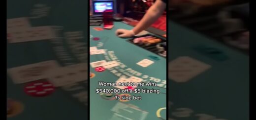 Woman Wins $500,000 Off Black Jack Side Bet