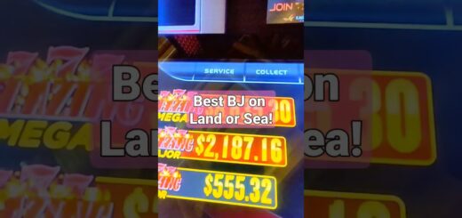 Best Cruise Ship Casino Black Jack EVER 3/2 Surrender Stay S17 6 Card Charlie or land  casino!