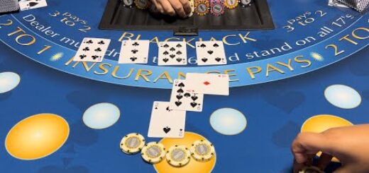 Blackjack | $500,000 Buy In | AMAZING HIGH ROLLER CASINO SESSION! SO MANY HUGE DOUBLES FOR $100,000!