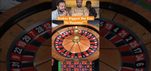 Drakes Biggest Bet Ever On Roulette! #drake #roulette #casino #maxwin #hugewin #bigwin #highroller