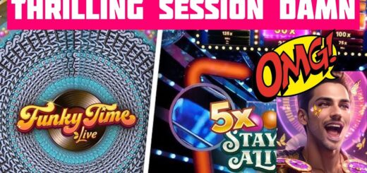 FUNKY TIME ROLLERS COASTER SESSION TODAY | 5X MULTIPLIER ON STAYING ALIVE