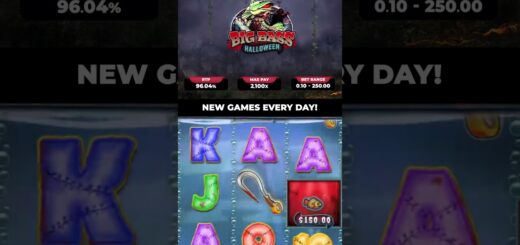 HERE IT IS! ? Big Bass Halloween Slot