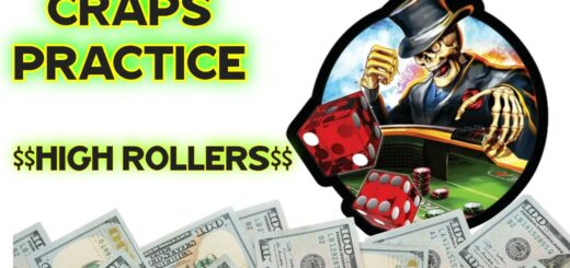 HIGH RISK Craps make BIG BETS with the High Rollers!!!
