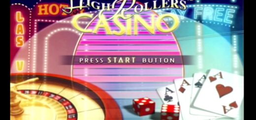 High Rollers Casino Title Screen (PS2, Xbox)
