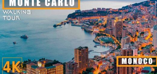 MONTE CARLO, MONACO 2023 - "Luxury Life in Monte Carlo, Monaco - Walking Tour"