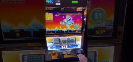 Max bet Polar high Roller!  Last slot in the bank red spin! #casino #durant #gambling  #slots