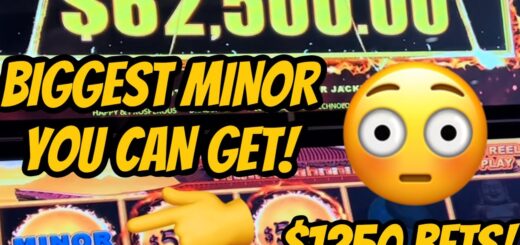$1250 BETS LANDS THE BIGGEST MINOR ON YOUTUBE!  Dragon link