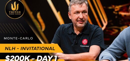 Triton Poker Series Monte-Carlo 2023 - Event #1 $200K NLH Triton Invitational - Day 1