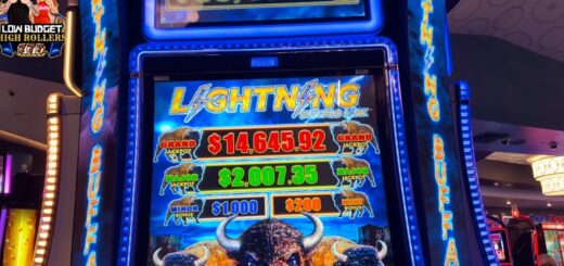 1ST SPIN JACKPOT ON BUFFALO LINK!