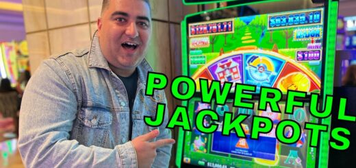 2 Epic JACKPOTS On High Limit HUFF N MORE Puff Slot