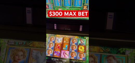 $300 Max Bet BONUS On Slot Machine