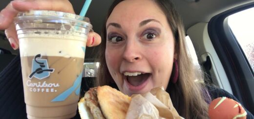Breakfast Mukbang at Caribou Coffee!