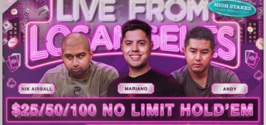 HIGH STAKES $25/50/100 w/ Mariano, Andy, Nik Airball, Henry & Will - Commentary by DGAF