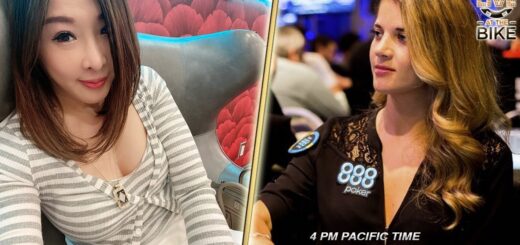 Kitty Kuo and Sofia Lövgren $5/$5 + $50 BB Ante No Limit Texas Hold 'Em ♠ Live at the Bike! Poker