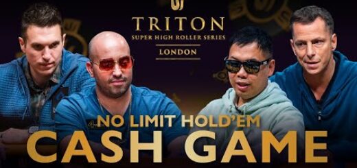 No Limit Hold'em CASH GAME - Triton Poker London 2023 Part 2
