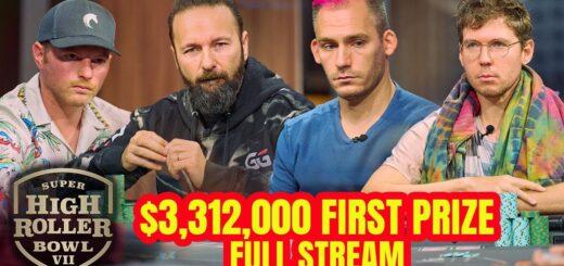 Super High Roller Bowl VII Final Table with Daniel Negreanu & Justin Bonomo [FULL STREAM]