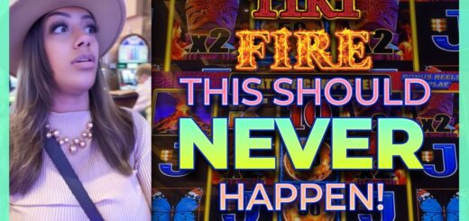 Unexpected! See What Happened In This High Limit Slots Play! on Tiki Fire Lightning Link