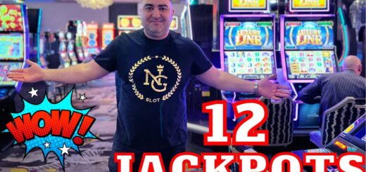 12 HANDPAY JACKPOTS On High Limit Slots - Las Vegas 2023