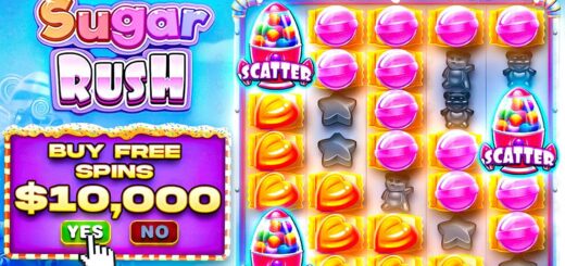 MASSIVE $10,000 ALL-IN BONUS BUY On SUGAR RUSH!! (HUGE CLUSTER)