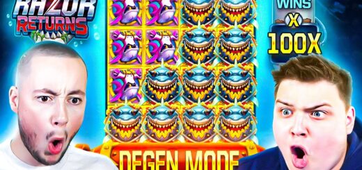 MOST DEGEN RAZOR RETURNS SESSION?!.. (HUGE 100X MULTI)