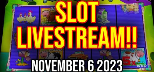 SLOT AND VIDEO POKER LIVESTREAM!! NOV 6TH 2023