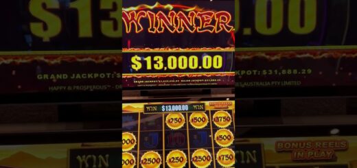 $250 Spin MASSIVE JACKPOT On Dragon Link Slot