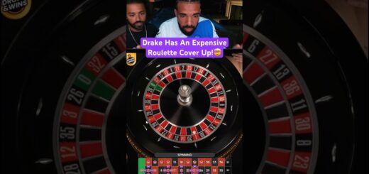 Drake Has An Expensive Cover Up On Roulette! #drake #roulette #casino #maxwin #highroller #expensive