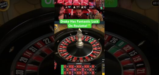 Drake Has Fantastic Luck On Roulette! #drake #roulette #casino #maxwin #lucky #highroller #bigwin