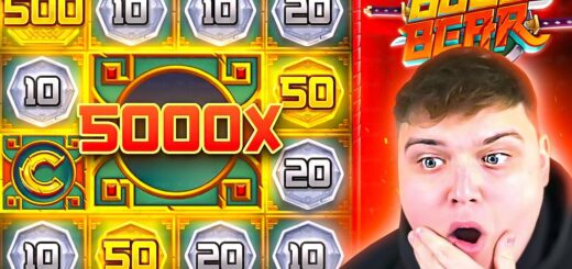 EXTREME 5000X WIN On 'NEW' BOSS BEAR SLOT!! (RARE GOLDEN COIN)