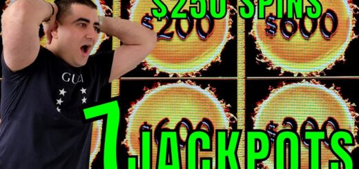 I Won 7 HANDPAY JACKPOTS On Million Dollar Dragon Link Slot - Las Vegas HUGE WINS