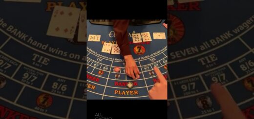 MASSIVE SIDEBET WIN! LUCKIEST HIT EVER!!! BACCARAT! #shorts