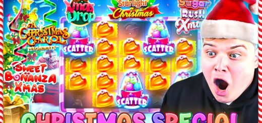 My FAVOURITE CHRISTMAS SLOTS SESSION.. (SWEET BONANZA XMAS, SUGAR RUSH XMAS, CHRISTMAS CAROL & MORE)