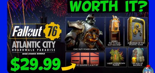 New Atlantic City High Stakes Bundle, is it worth it? | Fallout 76