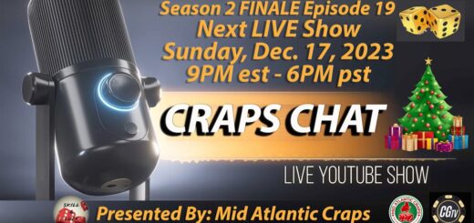 Season Finale S2 E19 - Round Table Craps Talk Show #crapschat #casinogamingtv #midatlanticcraps