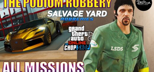 The Podium Robbery Full Walkthrough Guide w/ All Missions & Bonus Challenges: GTA Online Chop Shop