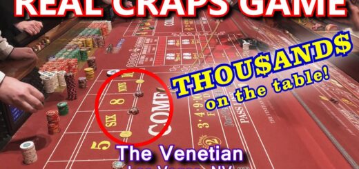 WATCH A HIGH-ROLLER PLAY! - Live Craps Game #53 - The Venetian, Las Vegas, NV - Inside the Casino