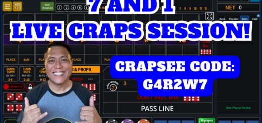 7 Craps Players and a bankroll of $1000.  Can you make a profit? Crapsee Code: G4R2W7